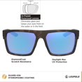 thumbnail image 2 of Gafas de sol Leupold Becnara Matte Tortoise Blue Polarized, 2 of 6