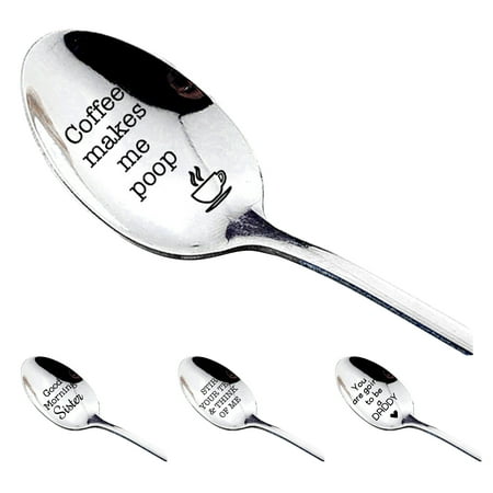 

SPRING PARK Stainless Steel Tea Spoons Long Handle Latte Ice Cream Coffee Spoon