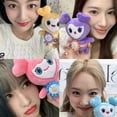 thumbnail image 2 of 9 Unids/Set Superstar Twice Momo Encantador Peluche Suave Jihyo Jively Tzuyu Tzuvely Nayeon Ombligo Relleno Llavero Bolsa Colgante Gao Jiahui unisex, 2 of 2