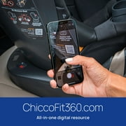Fit360® ClearTex® Rotating Convertible Car Seat with 360 Degree Rotation for Rear-Facing and Forward-Facing, LeverLock® Self-Tensioning Lock System