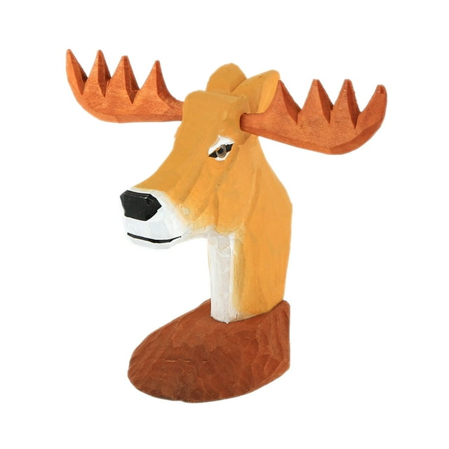 Up to 65% off Kitchen Gadgets Animal-shaped Glasses Display Rack Wooden Glasses Bracket Glasses Display Rack Kitchen Organizers and Storage