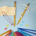 thumbnail image 1 of 14PCS Stainless Steel Knitting Needles Set Pointed Needles Knitting Crochet Supplies for Beginners H, 1 of 5