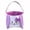 Purple, variant on Zonao Easter Eggs Basket,Fluffy Bunny Baskets,with Bunny Ears,Easter Theme Party Supplies for Boys Girls