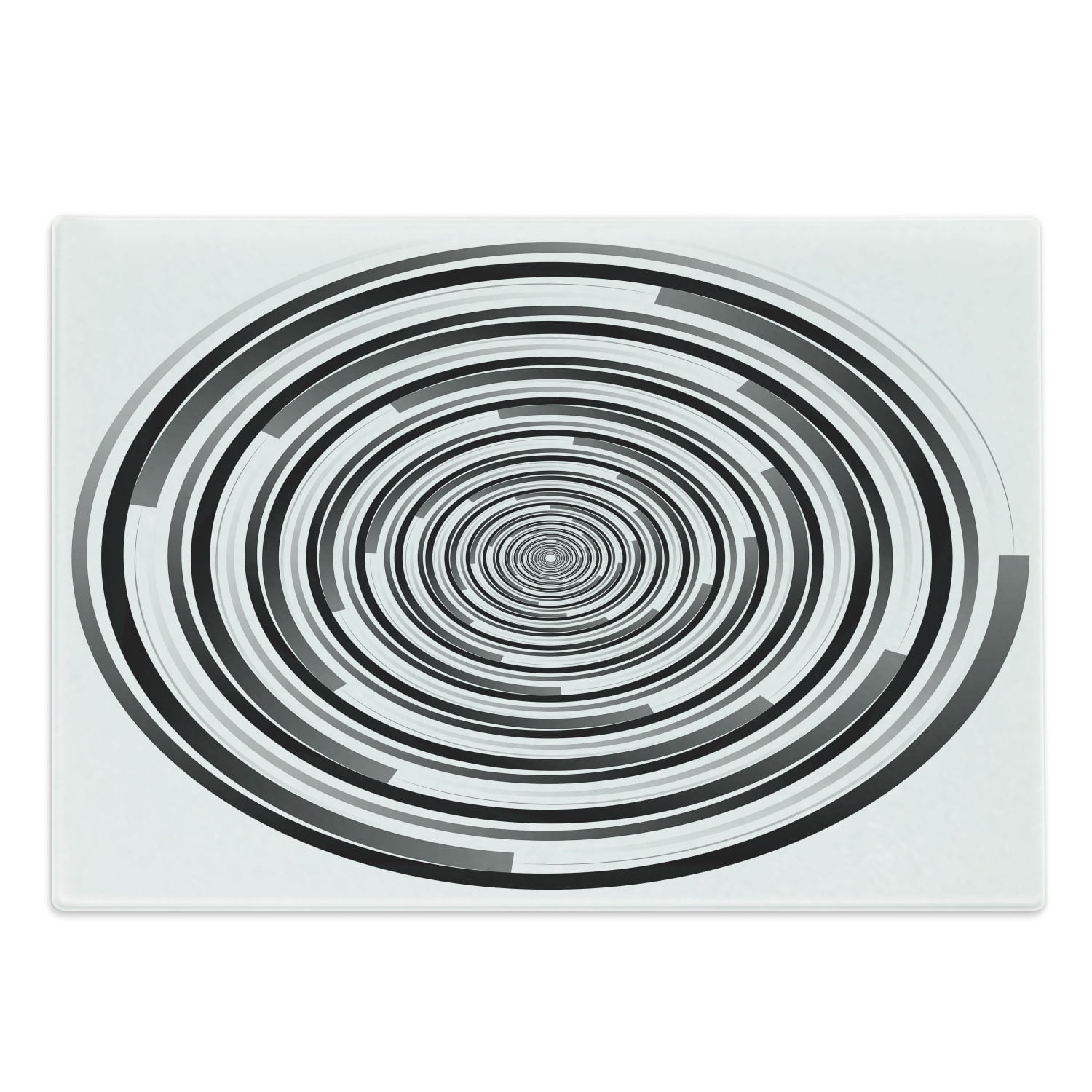 Sinopia Swirl Glass Cutting Board