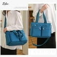 thumbnail image 5 of Tote Bag for Women Canvas Tote Bags Handbags for Women Crossbody Bag with Multiple Pockets, 5 of 7