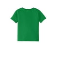 thumbnail image 4 of Port & Co Toddler Unisex Juniors Plain T-Shirt Clover Green 12 Months, 4 of 4