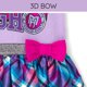 thumbnail image 5 of Vestido Monster High para niñas pequeñas a cuadros, color morado, talla 6, 5 of 7