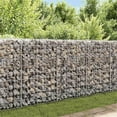 thumbnail image 7 of Pemberly Row 47.2"x11.8"x19.7" Gabion Basket in Galvanized Steel Silver, 7 of 7