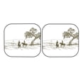 thumbnail image 7 of Daiia Cowboys Riding A Horse Near A Tree 2PCS Car Windshield Sun Shade, Foldable Sun Shield for Car Front Window, Auto Sun Blocker Visor Protector Universal for Truck SUV Pickup-Small, 7 of 7
