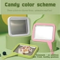 thumbnail image 2 of Rolled Ice Cream Maker, Rolled Ice Cream Tray, Ice Cream Maker Kit, At-Home Rolled Ice Cream Machine with 2 Spatula for Home or Camping Use,White, 2 of 11