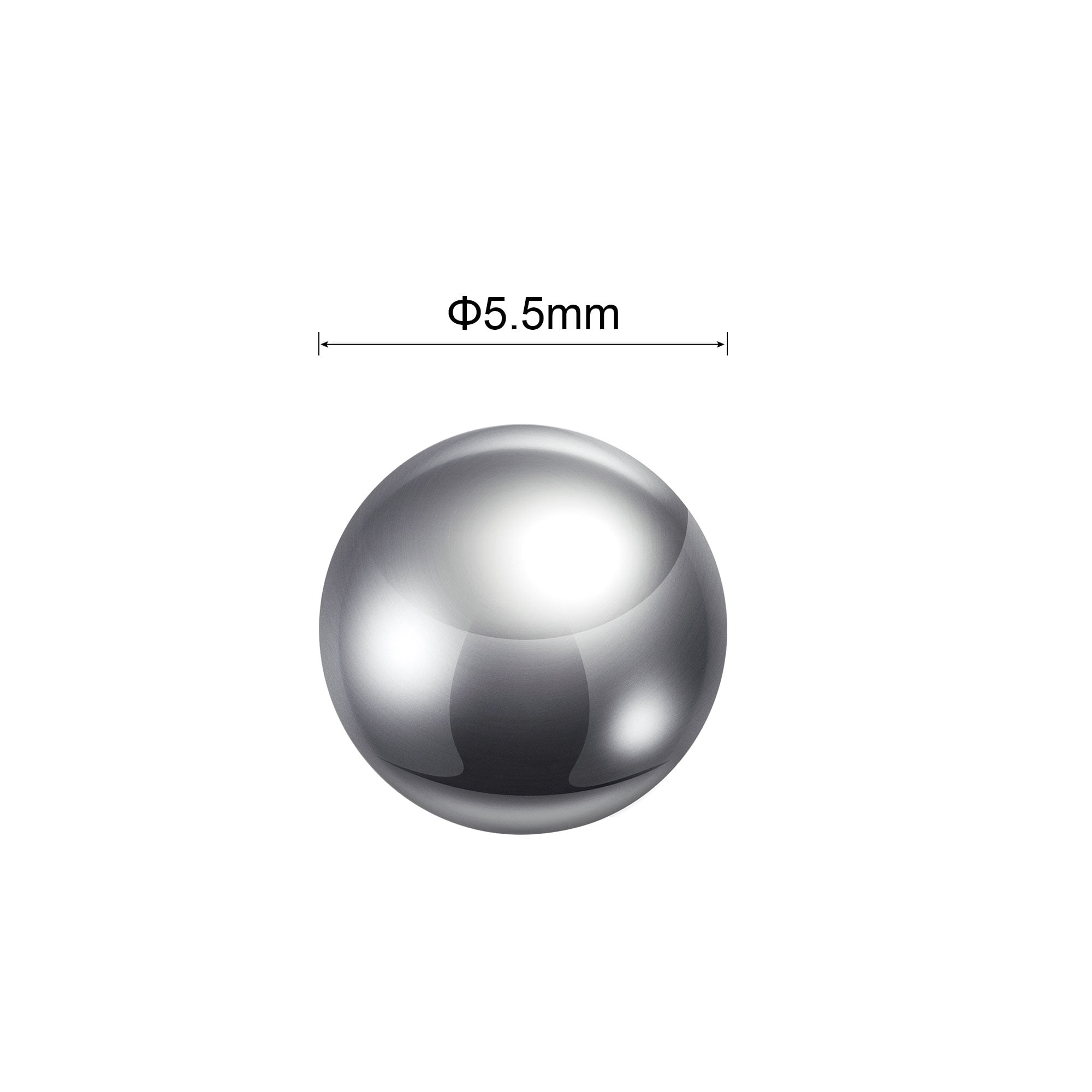 5mm Bearing Balls 304 Stainless Steel Precision Balls G100 200 Pieces 