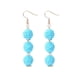 thumbnail image 5 of Jumpingount 1 par de pendientes de gancho, pendientes colgantes para adolescentes, pendientes para esposa, compromiso de boda, joyería de oficina, Azul 2piezas Jumpingount CBP263165, 5 of 6
