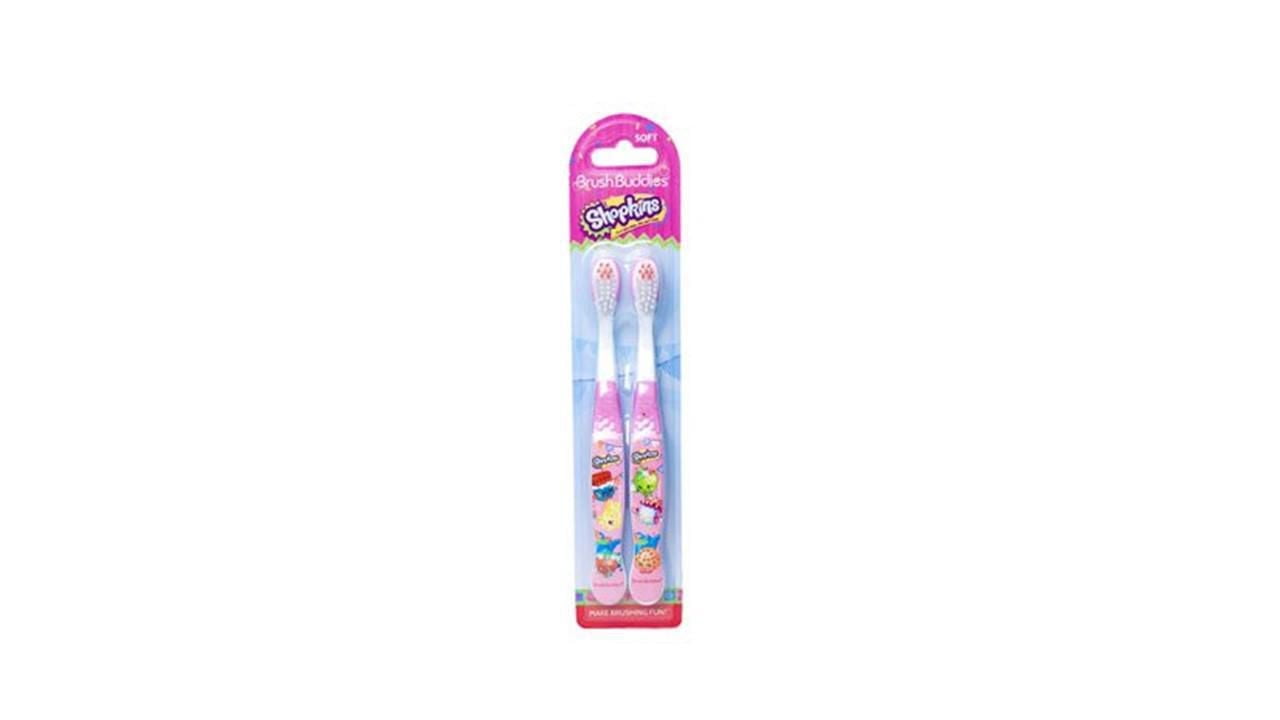 Shopkins 2pk Toothbrush