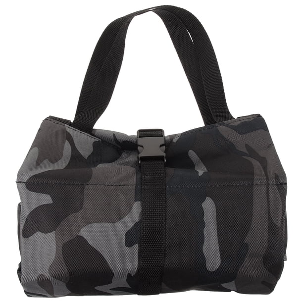 GOOHOCHY Bolsa organizadora de herramientas, bolsa de herramientas portátil, bolsa de almacenamiento de herramientas resistente, bolsa de herramientas enrollable para electricista