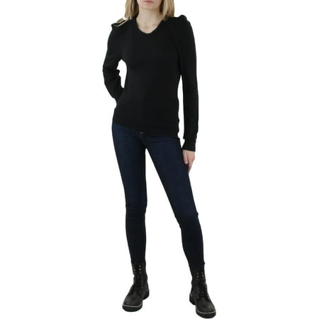 UPC 714232273032 product image for Chaser Womens Knit Puff Sleeve Thermal Top | upcitemdb.com