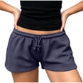 thumbnail image 3 of AnuYalue Women Sweat Shorts Casual Drawstring Low Waisted Athletic Shorts Summer Cute Running Shorts Pajama Shorts, 3 of 6