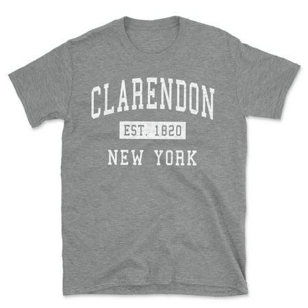 Clarendon New York Classic Established Men s Cotton T-Shirt Clarendon New York Classic Established Men s Cotton T-Shirt