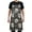 Cute Skull with Star, variant on Swallows Birds and Flowers Kitchen Apron with 2 Pockets Adjustable waterproof Cooking Aprons for Women Men Chef
