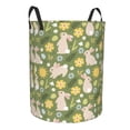 thumbnail image 2 of Balery Happy Easter Round Laundry Basket with Handles Waterproof Freestanding Laundry Hamper for Clothes Toys in the Dorm and Family-Small, 2 of 8