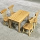thumbnail image 3 of Silla de comedor de madera modelo de muebles en miniatura para accesorio de casa de muñecas 1:12 (color madera), 3 of 10