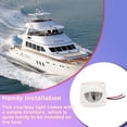 thumbnail image 4 of Speravity Courtesy Light Space Saving Compact Size Yacht Bulb ABS Lamp Structure Wall-mounted Lighting Accessories Ceiling Device Firm Type2 NO2, 4 of 6