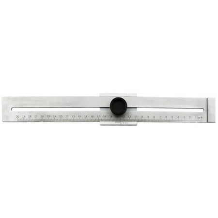 

SEFUONI Aluminum Alloy Marking Ruler Gauge Woodworking Scribing Gauge Carpenter Scribing