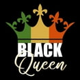 thumbnail image 2 of Allen, Kimberly 26x26 Black Ornate Wood Framed with Double Matting Museum Art Print Titled - Black Queen, 2 of 4