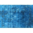thumbnail image 1 of Ahgly Company Indoor Rectangle Persian Light Blue Bohemian Area Rugs, 2' x 5', 1 of 4
