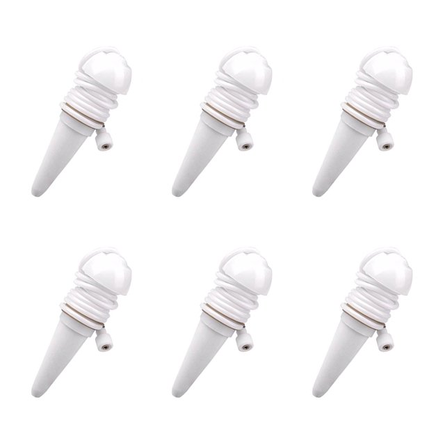 Toystoory 6 uds DIY sondas automáticas de autorriego jardinería flor en maceta sistema de riego por goteo para invernadero de jardín Jardín y Patio