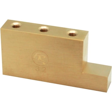 Fat Brass L Shaped Tremolo Block