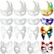 thumbnail image 1 of 12 máscaras en blanco para mascarada, máscara blanca para disfraz, máscara de papel para fiesta para hombres y mujeres., 1 of 7