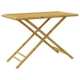 thumbnail image 2 of vidaXL Folding Patio Table 43.3"x21.7"x29.5" Bamboo, 2 of 7