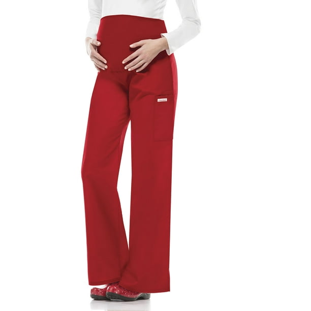 Cherokee Cherokee Flexibles Scrubs Pant for Women Maternity Knit