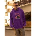 thumbnail image 2 of Abstract Red World Rave Style Hoodie Men -Image by Shutterstock, Male Medium, 2 of 4