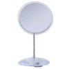 7" Round Gooseneck Mirror 7X