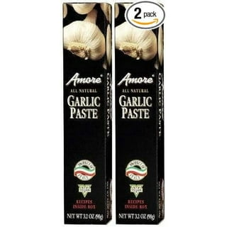 Amore Garlic Paste - Tube, 3.2 Ounce -- 12 per case.