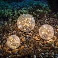 thumbnail image 2 of Hanging Solar Lantern Solar Gazing Ball Outdoor Mosaic Lights, 2 of 3