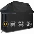 thumbnail image 1 of Grill cover Waterproof cover Windproof, tear-resistant cover with straps and storage bag (145x61x117cm)--, 1 of 5