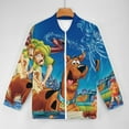 thumbnail image 3 of Scooby Doo Cartoon Fashion Jacket Mens Windbreaker Coat Lightweight Zipper Clothes Streetwear Bomber Outerwear Jackets, 3 of 7