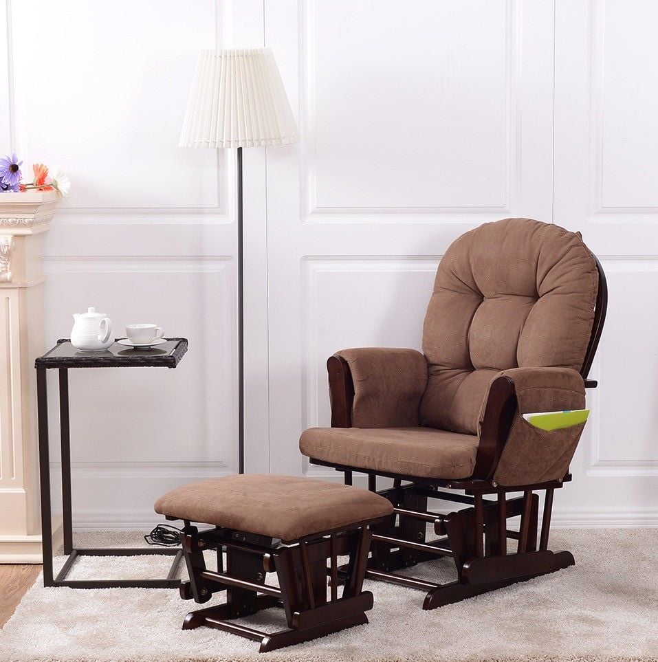 nursery glider chair and ottoman