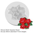 thumbnail image 3 of Molde de silicona tridimensional 3d Diy Fondant Mold (flor de rosa) Afortunado Sencillez, 3 of 5