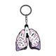 thumbnail image 1 of Llavero con forma de órgano corporal, colgante para bolso, aleación de zinc, divertido llavero para parejas, para coche. alfabeto, 1 of 9