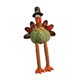 thumbnail image 4 of Escultura de muñeca de patas largas para decoración de Acción de Gracias, pavo de peluche de juguete para el hogar Verde, 4 of 9