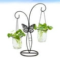 thumbnail image 3 of GOOHOCHY  Hydroponic Vase Decorative Vases Home Hanging Planter Terrarium Black, 3 of 8