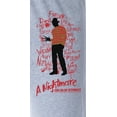 thumbnail image 3 of A Nightmare On Elm Street Womens' Movie Freddy Krueger Sleep Pajama Pants, 3 of 5