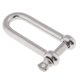 thumbnail image 1 of Barco Marine 304 Acero Inoxidable 3/8 "Grillete de en D con Pasador de Tornillo Macarena Grillete en D de acero inoxidable, 1 of 7