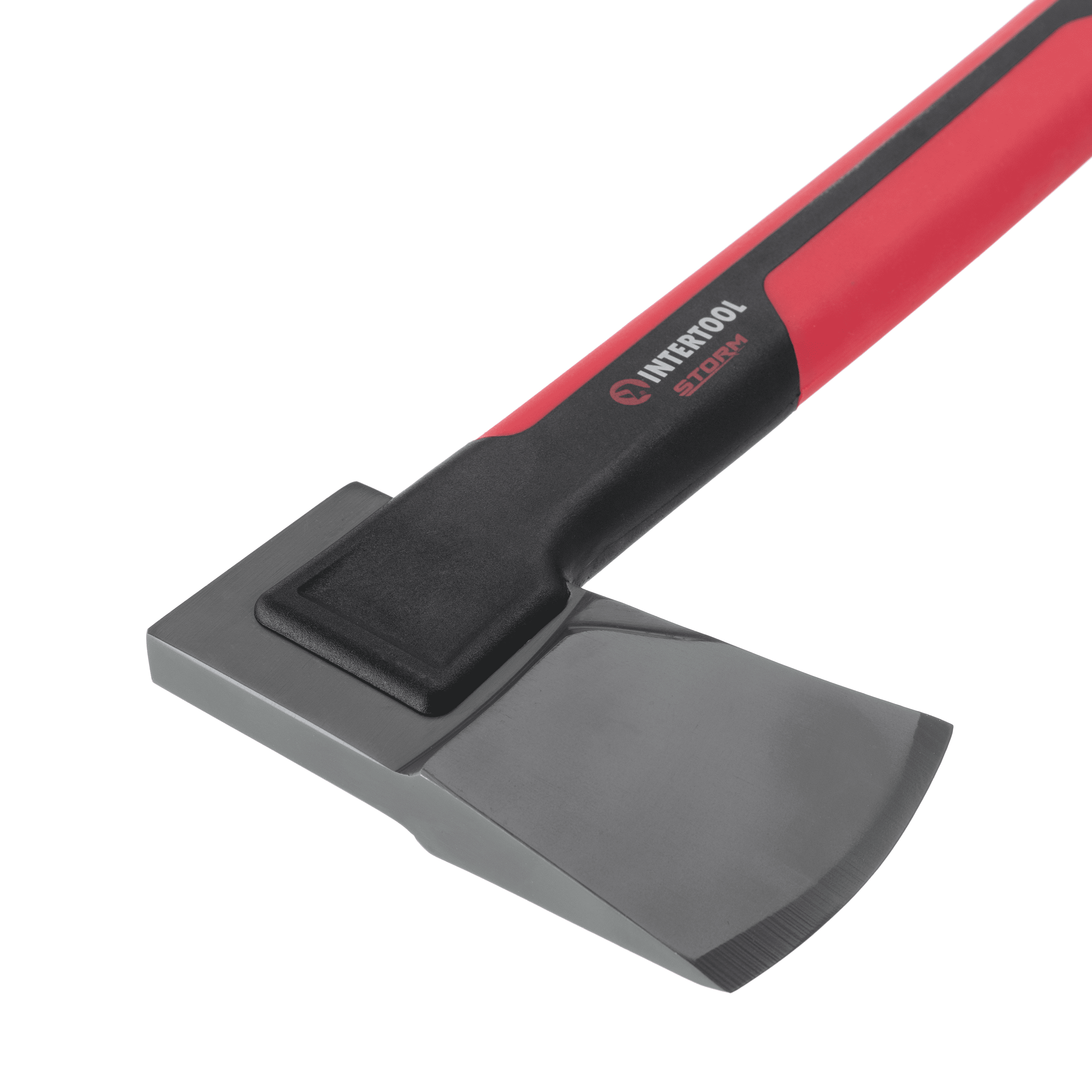 INTERTOOL 18” Hatchet for Camping and Chopping with Shock Absorbing MAX Grip Handle and Sheath HT08-0292