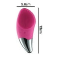 thumbnail image 2 of Silicone Facial Cleansing Brush Rechargeable Sonic face Scrubber, 2 of 5