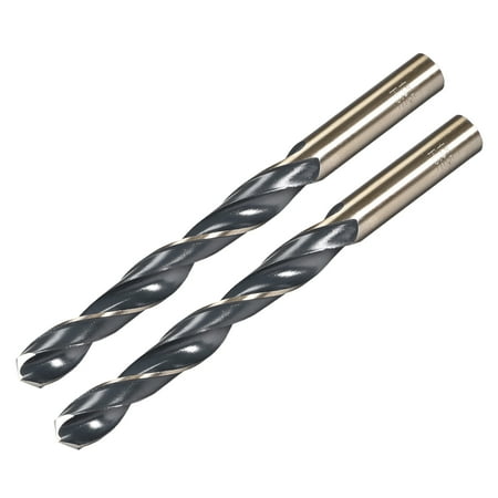 

Reduced Shank Twist Drill Bits 13.5mm High Speed Steel HSS 4341 with 13.5mm Shank 2 Pcs