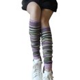 thumbnail image 2 of Women's Cable-Knit Leg Warmers, Warm & Long Footless Thigh-Highs, 2 of 7